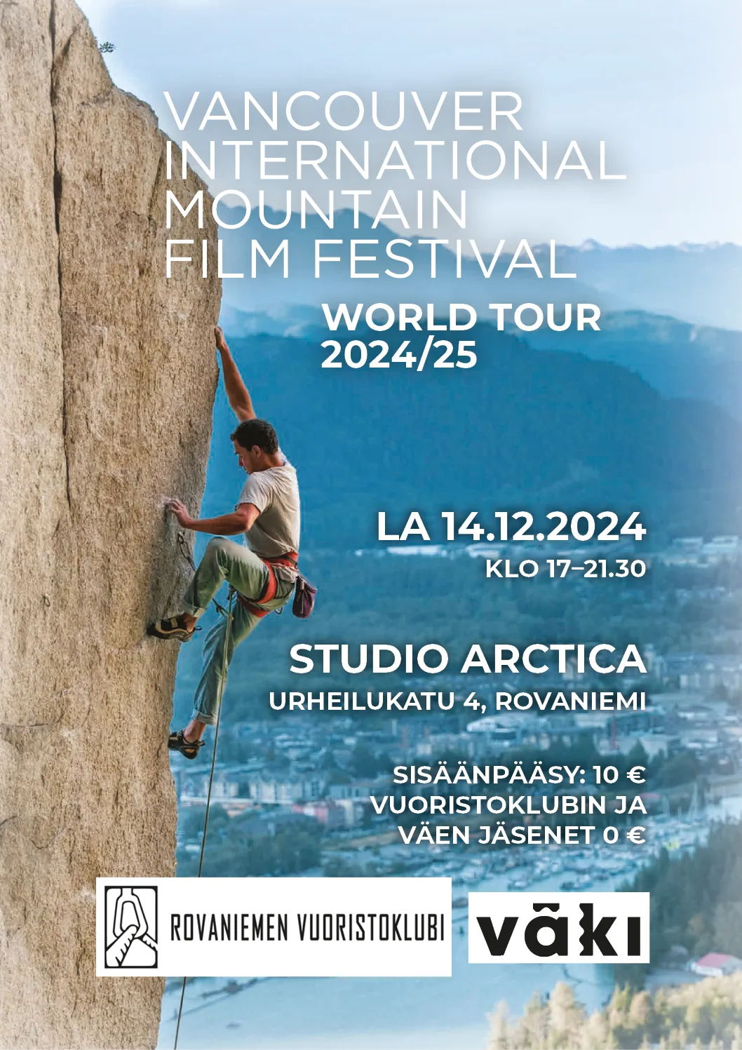 Vancouver Mountain Film Festival World Tour 2024